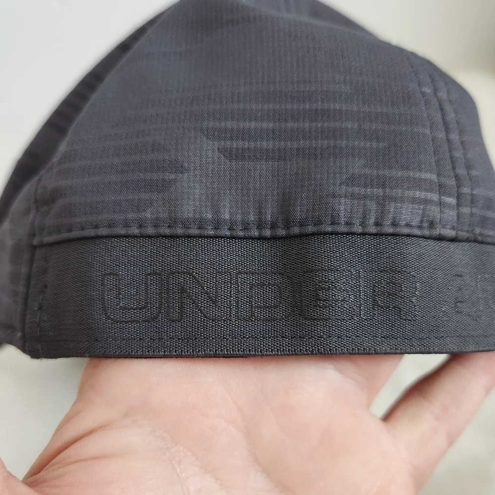 Under Armour UA Storm Youth Gray Orange Baseball Hat Cap Size S/M